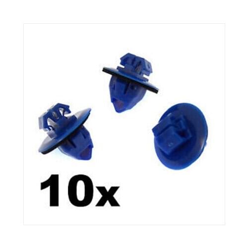 10x For Toyota Land Cruiser Side Moulding & Wheel Arch Flare Plastic Trim Clips