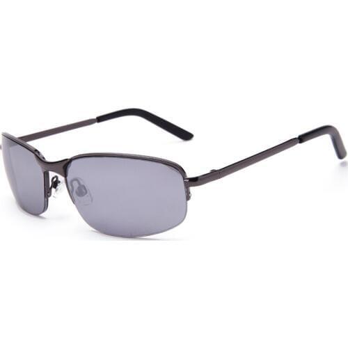 2016 Hot Sale Men New Design Sunglasses Semi-Rimless Simple Style Gery UV400 Sun Glasses gafas de sol men