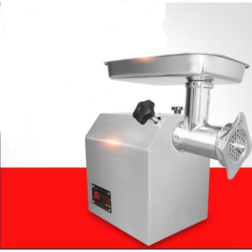 Stainless steel automatic multi-function meat grinder, commercial large model high-powered minced meat and meat stuffing machine