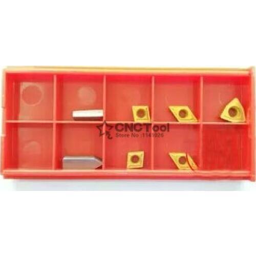 Free Shipping Insert 7pcs/set for 8mm tincoated indexable carbide inserts turning tool set