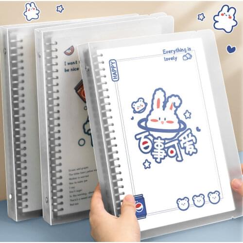 Loose-leaf Notebook B5 Notebook Detachable Notebook Hand Account Grid Book Wrong Title Book Simple Super Thick Draft Book