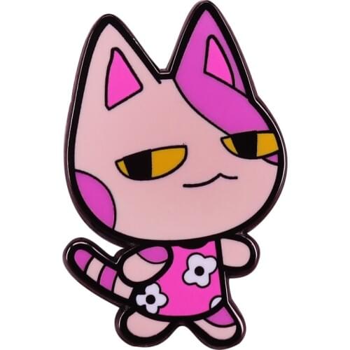 Bob Enamel Brooch A Bobs Gang pins Animal Crossing collection