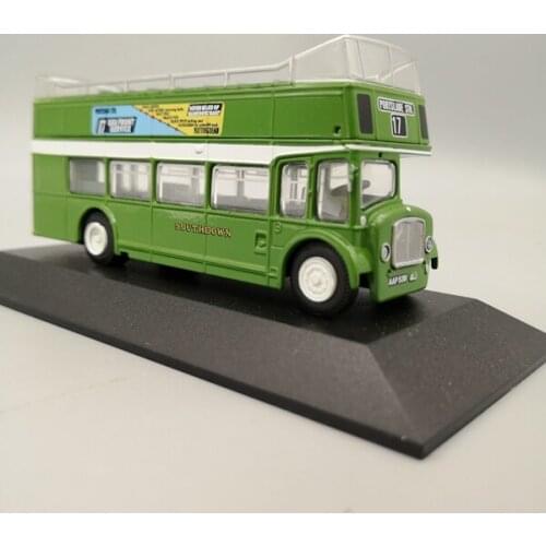 Metal 1:76 ATLAS Double Decker Bus Model Ornaments Open Top Bus Free Shipping Southdown Bristol Lodekka Fs Toys