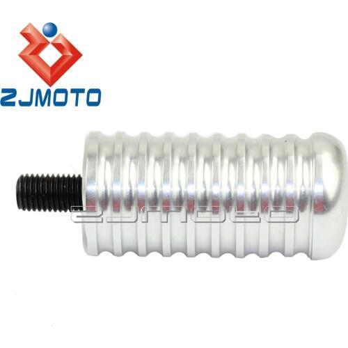 Silver O-Ring Motorcycle Shift Pegs Footrest For Harley Sportster Forty-Eight XL883R XL883L CNC Toe Shifter Peg Foot Shift Peg