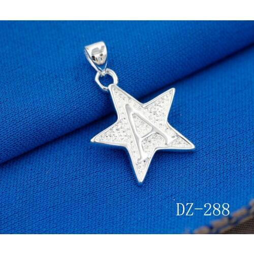 Delicate restoring ancient ways is 925 silver star letters A pendant beautiful pendant for modern female charm pendant