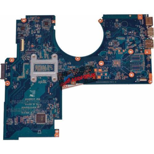 Original FOR HP 15-AU Laptop Motherboard w/ i7-6500U 2.5GHz CPU 856223-601 DAG34AMB6D0 fully tested
