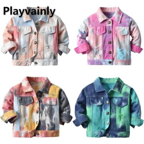 Playvainly Denim Jackets For Girls