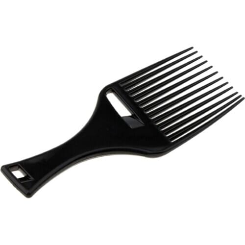 Professional Grade High Quality Hair Pick Afro Pick Wigs Hair Extensions Styling Pik Smooth Hair Tool Plastic Hair Pick Comb