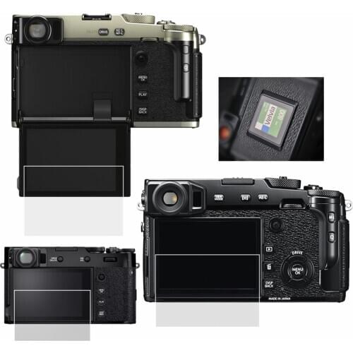 Self-adhesive Tempered Glass LCD Screen Protector Guard Cover for Fujifilm Fuji X-pro2 X-pro3 X-T4 XPRO2 XPRO3 X100V XT4 Camera