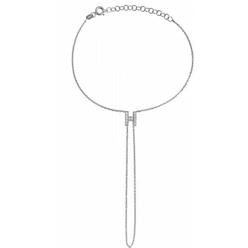 Argentum Concept-Silver Letter H Şahmeran - B064901