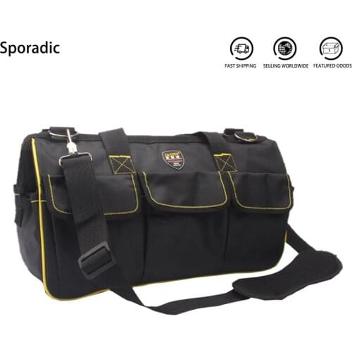 New Tool Bag Electrician Bag Oxford Waterproof Wear-Resistant Strong Tool kit For Air-conditioning Appliance Repair Shoulder Bag