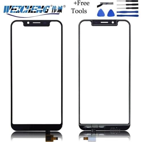 WEICHENG 5.85 inchs For Oukitel U18 Touch Screen Glass Digitizer 100% Guarantee New Glass Panel for U18 Touch