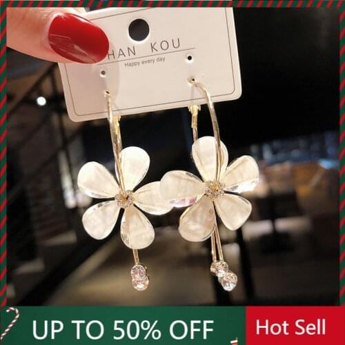 2021 New Women Earrings Long Metal Ear Clip Leaf Tassel Cuff Fashion Faux Piercing Pendientes Female Jewelry Bridesmaid Gift