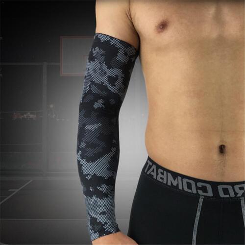 1 PCS Basketball Arm Sleeves Breathable Outdoor Cycling Running Arm Warmers Protectors For Sun Protection Sleeves Compression