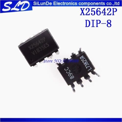 Free Shipping 10pcs/lot X25642P DIP-8 new and original in stock