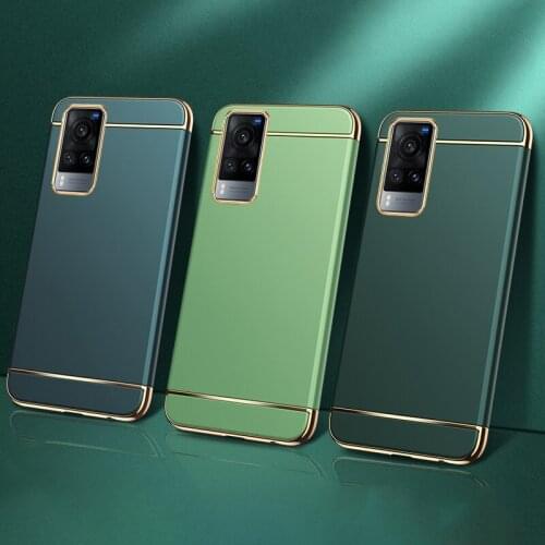 Luxury Matte PC Phone Case For Vivo X50 X60 Pro Plus V20 SE V17 Neo V15 S1 Pro Y11 Y12 Y17 Y19 Y20 Y20S Y12S Y30 Y50 Cover Case