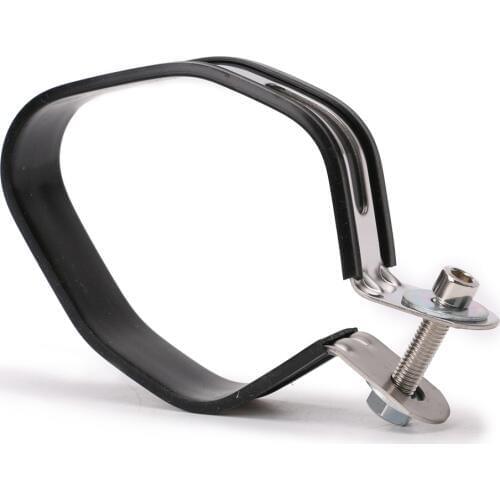 1Set Motorcycle Exhaust Pipe Muffler Holder Clamp Fixed Ring Support Bracket