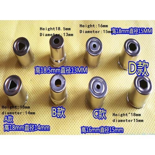 Microwave oven parts magetron steel cap aerial cap type A triangle shape