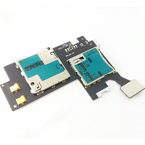 For Samsung Galaxy Note 2 N7100 SIM Card holder Micro SD Memory Slot Reader Flex Cable