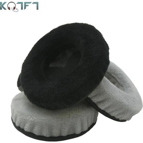 KQTFT 1 Pair of Velvet Replacement Ear Pads for Beyerdynamic DT860 T5P T70P T70 T90 Headset EarPads Earmuff Cover Cushion Cups