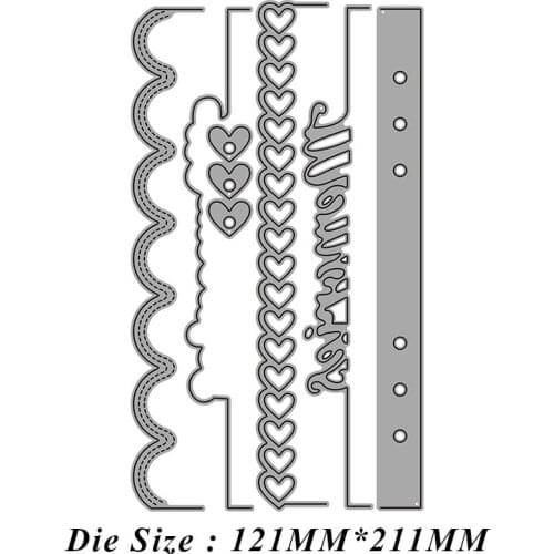 Book Activity Page Metal Cutting Dies Cut Die Mold Card Scrapbook Paper Craft Knife Mould Blade Punch Stencils 2021 New