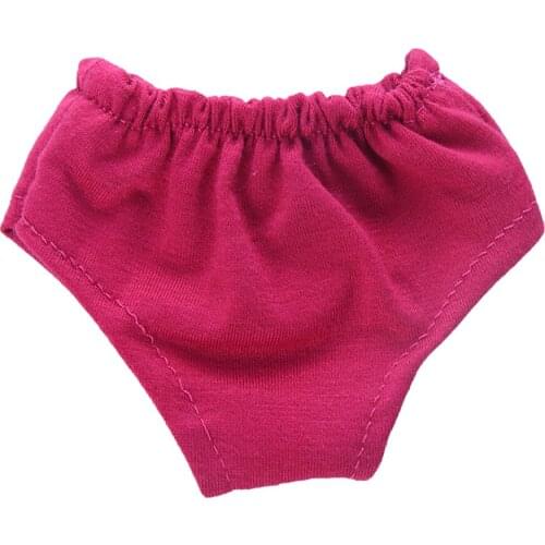 18'' Cute Doll Cotton Cloth Elastic Underwear Panties Clothing For Dolls Outfit Clothing Dress Up Accessories