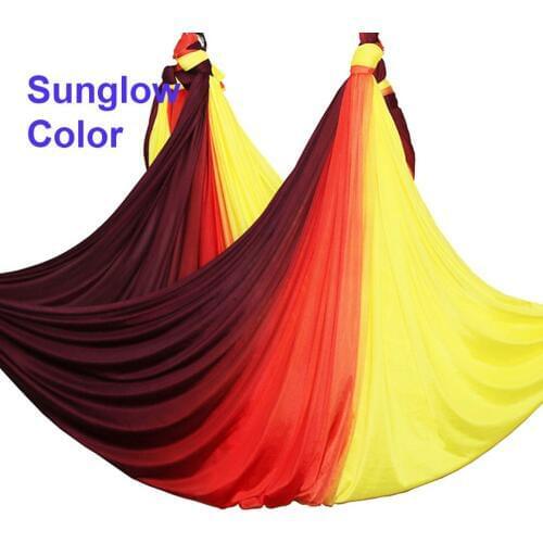 Least Anti-Gravity Aerial yoga hammock fabric Air Flying Yoga Swing Aerial Traction Device Fitness yoga belts home sporting