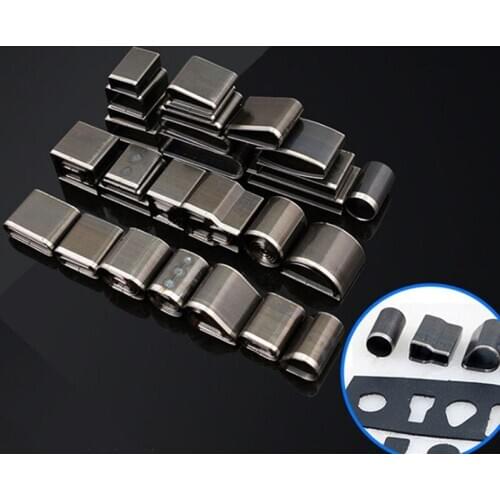 Hollow Punch Cutter Set Steel Punching Tool For Leather Belt Phone Holster Leather Craft DIY Tools
