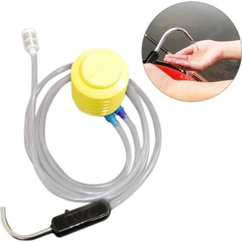Pedal Press Water Pump Fishing Supplies Pedal Pump Cleaning Washing Tool Fish Pond Accessories Dropship