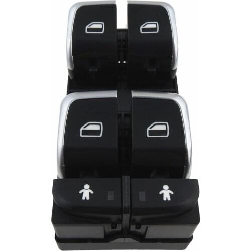 For Audi A6 C7 A6 Allroad A6 Avant A7 Q3 2011 2012 2013 2014 - 4G0959851 Driver Side Electric Power Master Window Switch