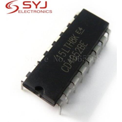 10pcs/lot CD4051BE CD4052BE CD4051 DIP-16 new original In Stock