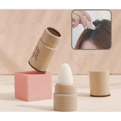 2021 Hide Bald Edges Hair Root Cover Up Hair Shadow Stick Conceal Hairline Recession Hair Volume Plump Powder Make Up Wholesale