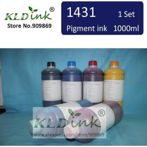6PCS x 1000ml Compatible BCI1431 BCI-1431 Pigment ink for W6200 W6400 Large Format Printer