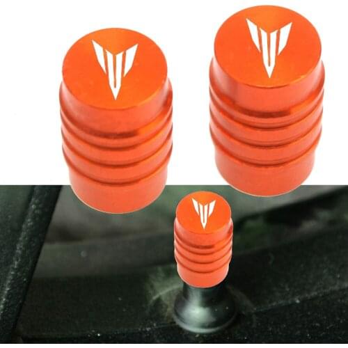 Motorcycle CNC Aluminum Accessorie Wheel Tire Valve caps cover For Yamaha MT-01 MT-03 MT-07 MT-09 MT-10 MT-25 MT-125