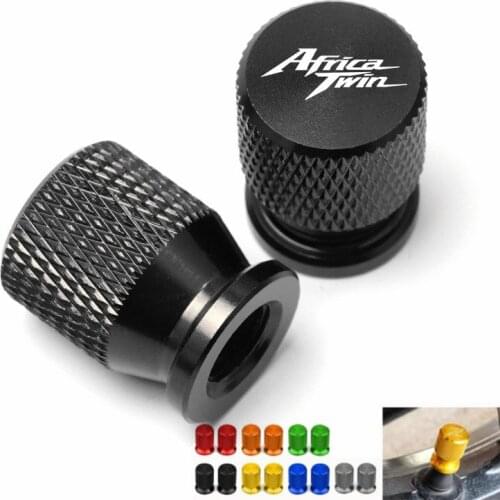 Motorcycle CNC Aluminum Accessories Wheel Tire Valve Stem Caps CNC Airtight Covers For HONDA Africa Twin CRF1000 CRF1100 XRV 750