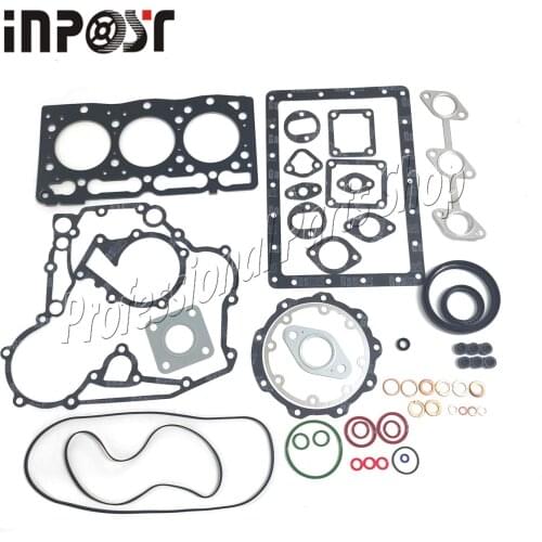 D905 Upper Gasket kit 07916-27885 and Lower Gasket kit 07916-27797 for Kubota B1700 Tractors