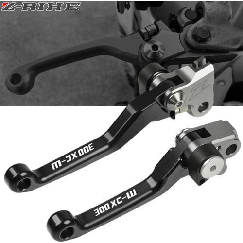 For 300 XC-W 300XC-W 2014 2015 2016 Dirt Bike Motocross Motorbike CNC Aluminum Custom Made Folding handle Brake Clutch Lever