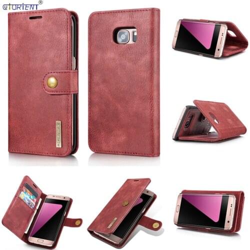 Flip Case For Samsung Galaxy S7 Edge Luxury Leather Wallet Cover SM-G935F SM-G935FD SM-G930F SM-G930F Stand Bumper Phone Bags