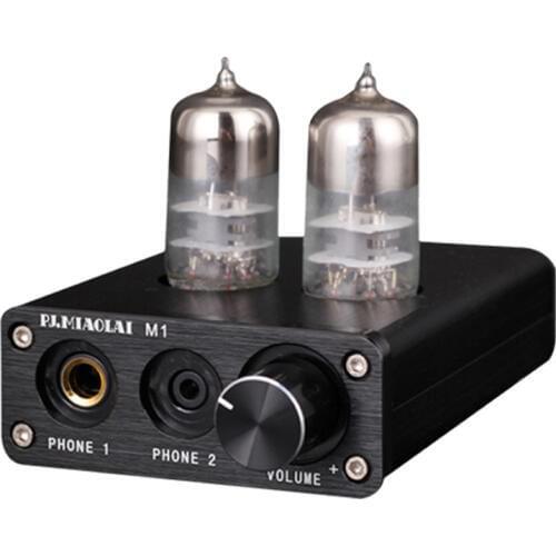 HiFi Headphone Amplifier 2704 / 7022 USB AUX 6J9 Tube Power Preamplifier Computer DesktopPreamp Portable Amplificador