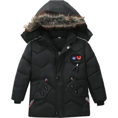 2020 Autumn Winter Baby Boys Jacket Jacket For Boys Children Jacket Kids Hooded Warm Outerwear Coat For Boy Clothes