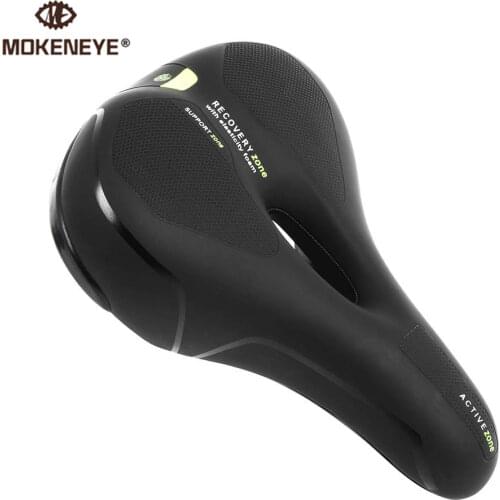 Soft Bicycle Saddle Heat Insulating & Non-Slip PU Seat Comfortable Off Road Foam Filling Cushion MTB Road Bike Accessories