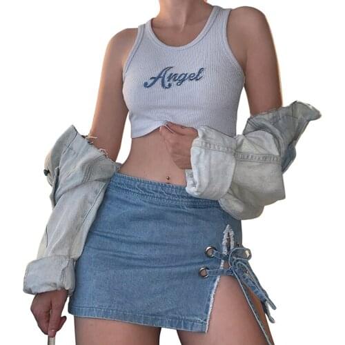 Mycyk Denim Skirts For Women