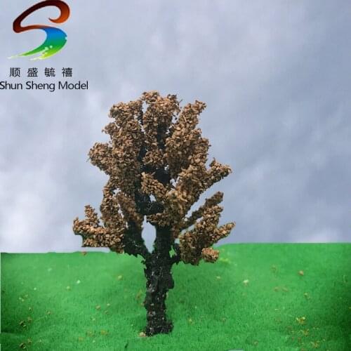 2019 New Model Wire Tree Mini Brown ColorTree The Simulation Tree Trunk Scale Train Layout Set Model Trees