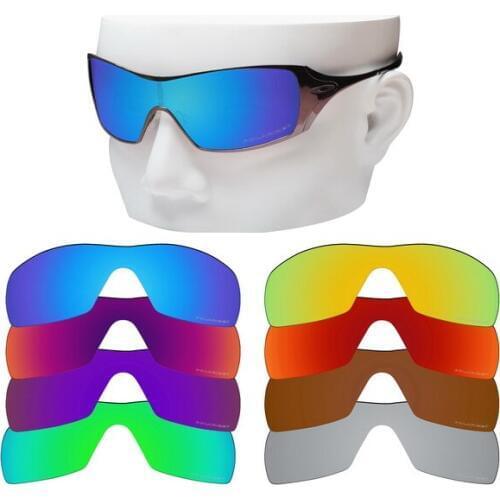 OOWLIT Anti-Scratch Replacement Lenses for-Oakley Dart Etched Polarized Sunglasses