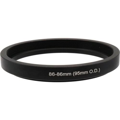 For 95mm Matte Box or 86mm lens filter etc., Matte Box Adapter Ring Step Up Ring 86mm-86mm with 95mm outer diameter