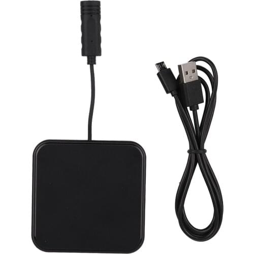 Portable Square Wireless Charger Quick Charging Pad 10W Cordless Anti-Surge TVS Intelligent Charging Protection Phone Charger