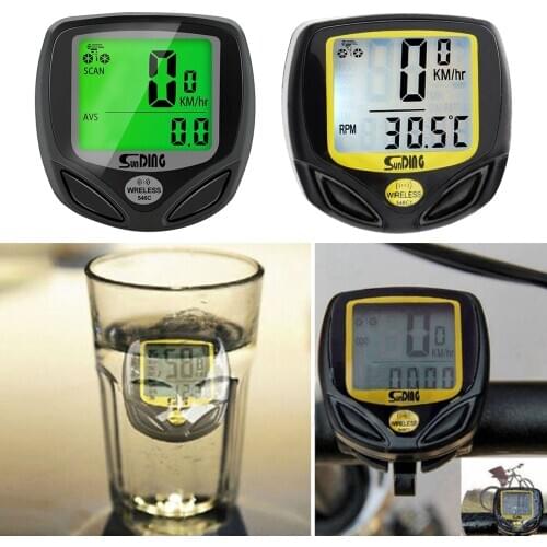 Universal Digital Gauge Speedometer Kit with LCD Backlight for Motorcycle Bike