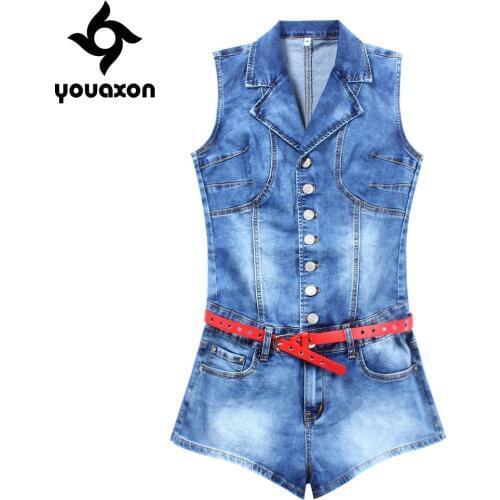 Женские летние комбинезоны Youaxon China At AliExpress