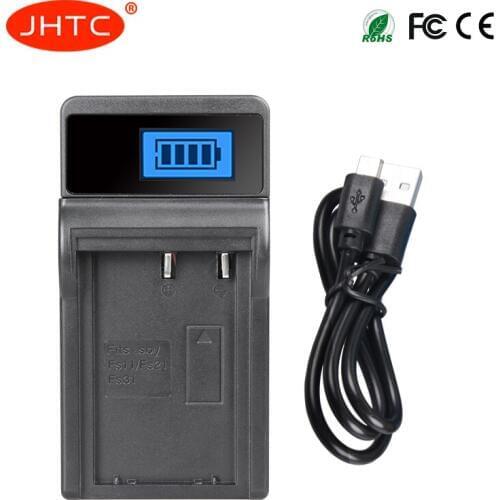 JHTC Usb Battery Charger NP F10 FS10 FS11 For Sony CCD-CR1 CR5 CR5E DCR-PC1 PC2 PC3 C4 PC5 Charger For liion Battery NP FS12