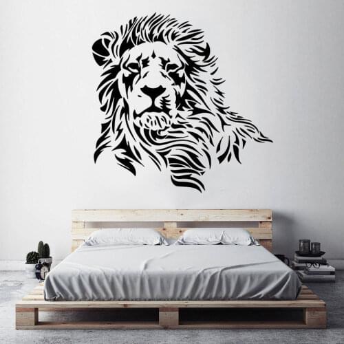 Animal Zoo Africa Lion Animal Wall Sticker Bedroom Kids Room Wall Decal Nursery Vinyl Home Decor CX307